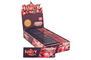 Juicy Jay's ochucené krátké papírky, Bubble Gum, box 24ks